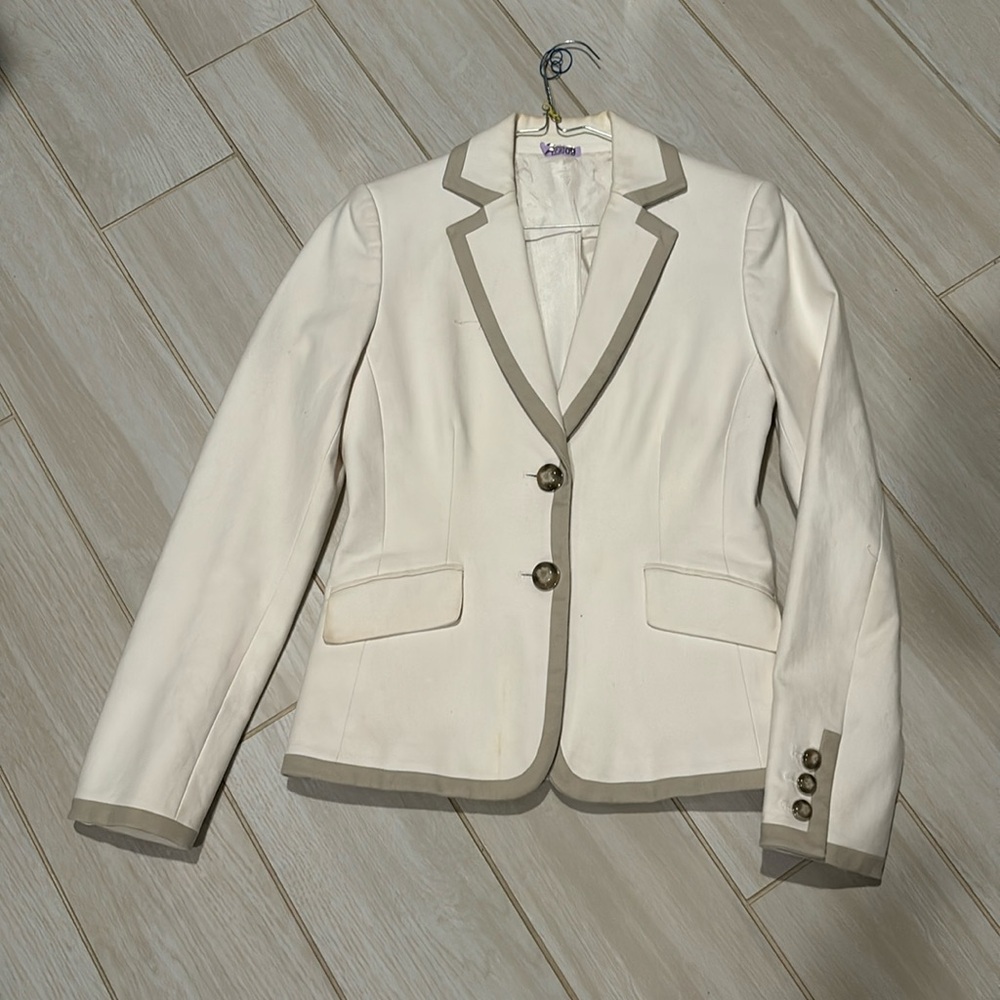 Cream Suit Jacket